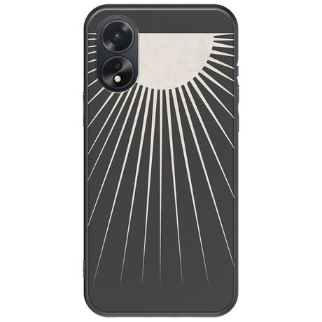 Minimal Moon Oppo A38 Black TPU (Μαύρη Σιλικόνη)