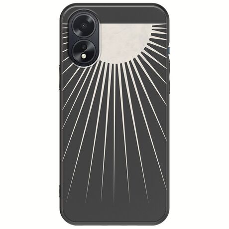 Minimal Moon Oppo A18 4G Black TPU (Μαύρη Σιλικόνη)