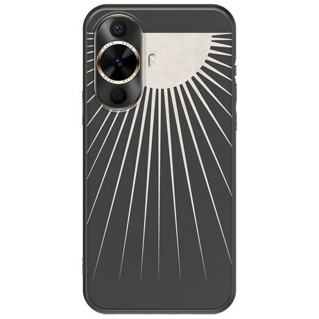 Minimal Moon Huawei Nova 12s Black TPU (Μαύρη Σιλικόνη)