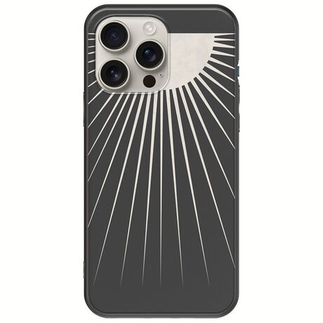 Minimal Moon iPhone 16 Pro Black TPU (Μαύρη Σιλικόνη)