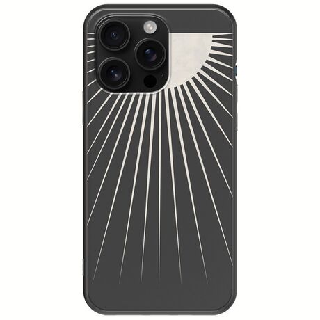 Minimal Moon iPhone 16 Pro Max Black TPU (Μαύρη Σιλικόνη)