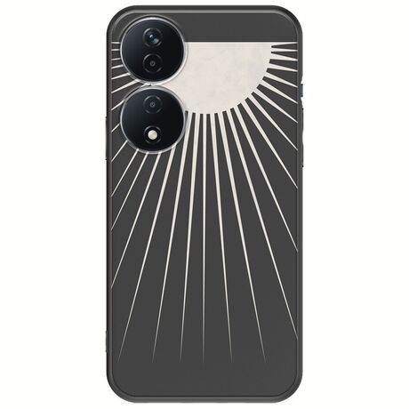 Minimal Moon Honor X7b Black TPU (Μαύρη Σιλικόνη)