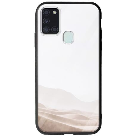 Windy Desert Samsung Galaxy A21s Groove TPU (Tempered Glass και TPU)