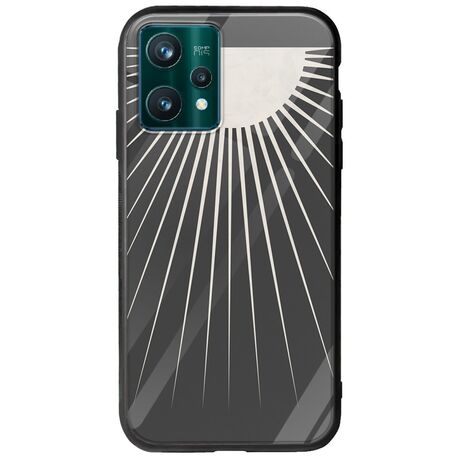Minimal Moon Realme 9 Pro Groove TPU (Tempered Glass και TPU)