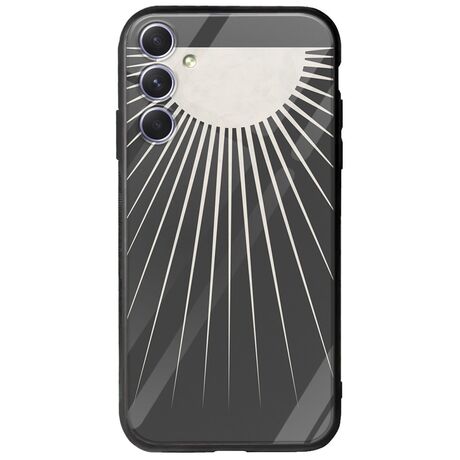 Minimal Moon Samsung Galaxy A54 5G Groove TPU (Tempered Glass και TPU)