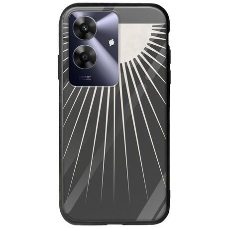 Minimal Moon Realme Note 60 Groove TPU (Tempered Glass και TPU)