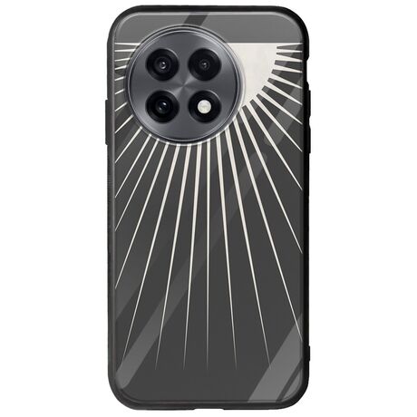Minimal Moon OnePlus 13R 5G Groove TPU (Tempered Glass και TPU)