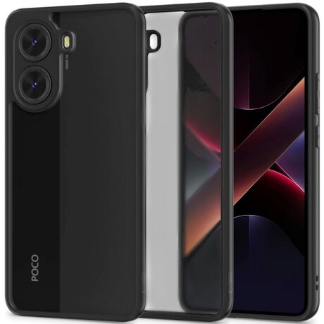 Θήκη Poco X7 Pro Matte Black – μπροστινή όψη