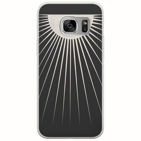 Minimal Moon Samsung Galaxy S7 Flexible TPU (Διάφανη Σιλικόνη)