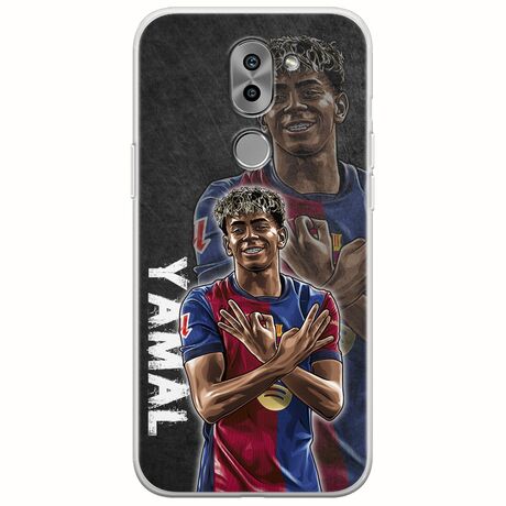 Football Stars - Lamine Yamal Huawei Honor 6X Flexible TPU (Διάφανη Σιλικόνη)