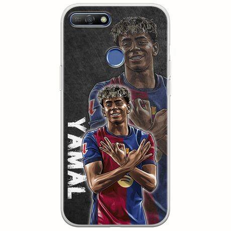 Football Stars - Lamine Yamal Huawei Y6 Prime 2018 Flexible TPU (Διάφανη Σιλικόνη)