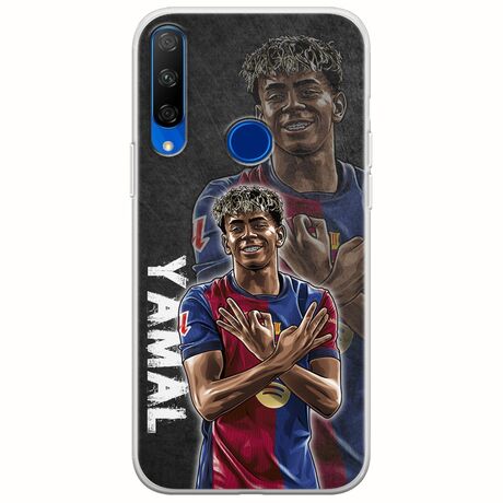 Football Stars - Lamine Yamal Huawei Honor 20 Lite Flexible TPU (Διάφανη Σιλικόνη)