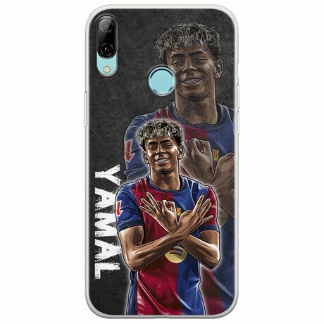 Football Stars - Lamine Yamal Huawei Y7 2019 Flexible TPU (Διάφανη Σιλικόνη)