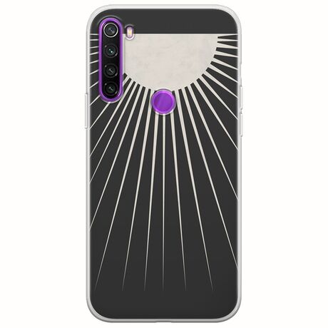 Minimal Moon Xiaomi Redmi Note 8 Flexible TPU (Διάφανη Σιλικόνη)