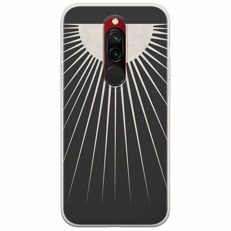 Minimal Moon Xiaomi Redmi 8 Flexible TPU (Διάφανη Σιλικόνη)