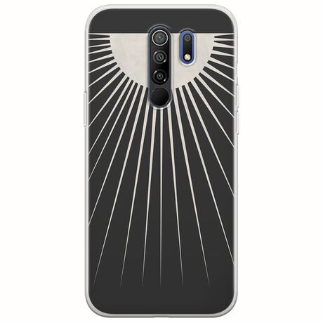 Minimal Moon Xiaomi Redmi 9 Flexible TPU (Διάφανη Σιλικόνη)