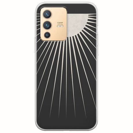 Minimal Moon Vivo V23 5G Flexible TPU (Διάφανη Σιλικόνη)