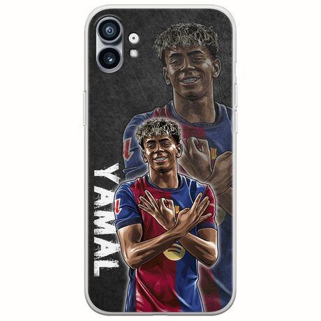 Football Stars - Lamine Yamal Nothing Phone (1) Flexible TPU (Διάφανη Σιλικόνη)