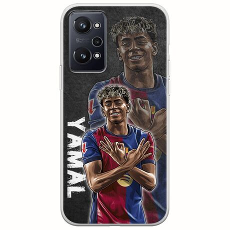 Football Stars - Lamine Yamal Realme GT Neo 3T Flexible TPU (Διάφανη Σιλικόνη)