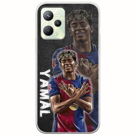 Football Stars - Lamine Yamal Realme Narzo 50A Prime Flexible TPU (Διάφανη Σιλικόνη)