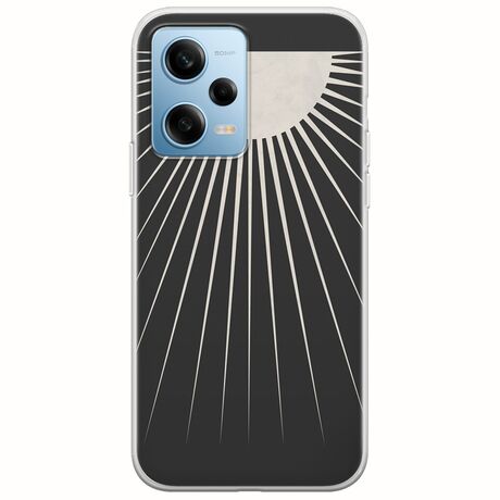 Minimal Moon Xiaomi Redmi Note 12 4G Flexible TPU (Διάφανη Σιλικόνη)