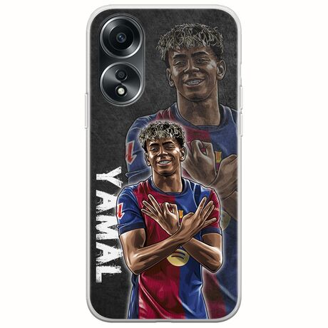 Football Stars - Lamine Yamal Oppo A78 5G Flexible TPU (Διάφανη Σιλικόνη)