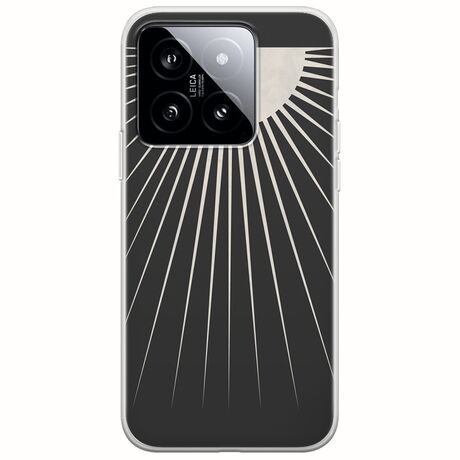 Minimal Moon Xiaomi 14 5G Flexible TPU (Διάφανη Σιλικόνη)
