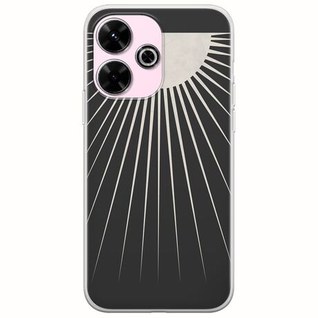 Minimal Moon Xiaomi Redmi 13 4G Flexible TPU (Διάφανη Σιλικόνη)