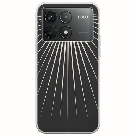 Minimal Moon Xiaomi Poco F6 Pro 5G Flexible TPU (Διάφανη Σιλικόνη)