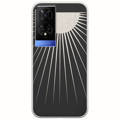 Minimal Moon TCL 50 5G Flexible TPU (Διάφανη Σιλικόνη)
