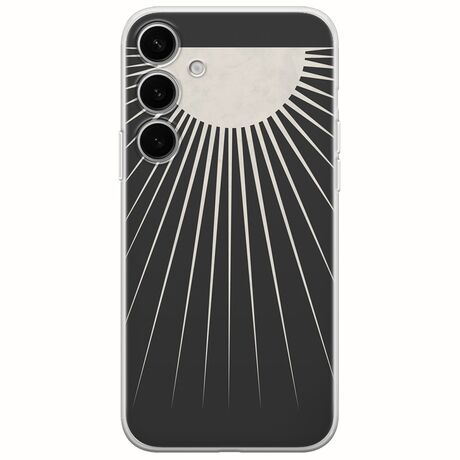Minimal Moon Samsung Galaxy S24 FE 5G Flexible TPU (Διάφανη Σιλικόνη)