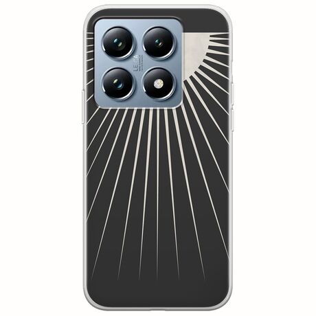 Minimal Moon Xiaomi 14T Pro 5G Flexible TPU (Διάφανη Σιλικόνη)
