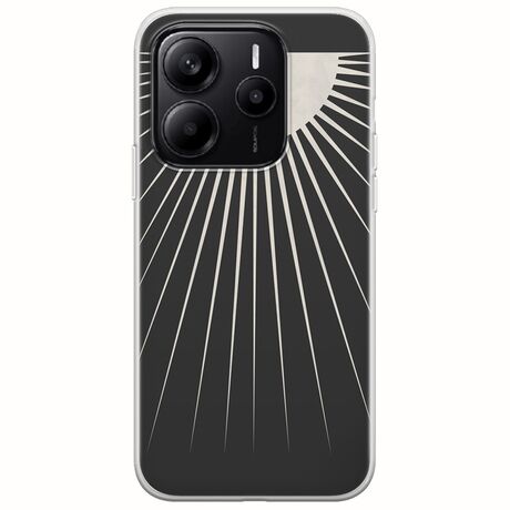 Minimal Moon Xiaomi Redmi Note 14 5G Flexible TPU (Διάφανη Σιλικόνη)