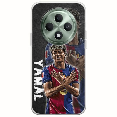 Football Stars - Lamine Yamal Oppo Reno 12 FS 5G  Flexible TPU (Διάφανη Σιλικόνη)