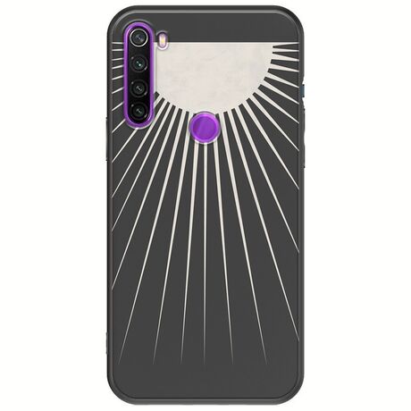 Minimal Moon Xiaomi Redmi Note 8 Black TPU (Μαύρη Σιλικόνη)