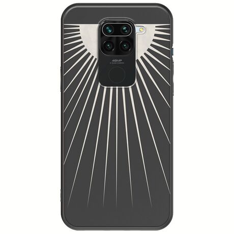 Minimal Moon Xiaomi Redmi Note 9 Black TPU (Μαύρη Σιλικόνη)