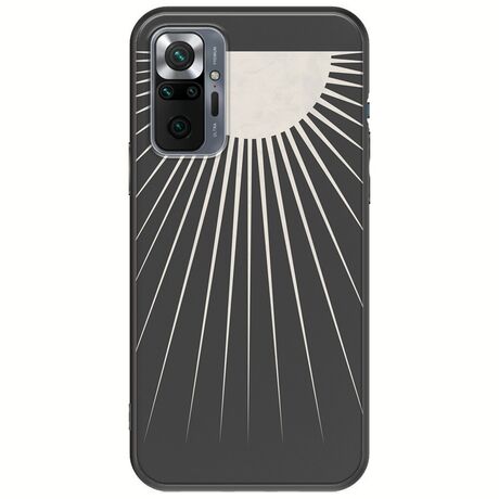Minimal Moon Xiaomi Redmi Note 10 Pro / 10 Pro Max Black TPU (Μαύρη Σιλικόνη)