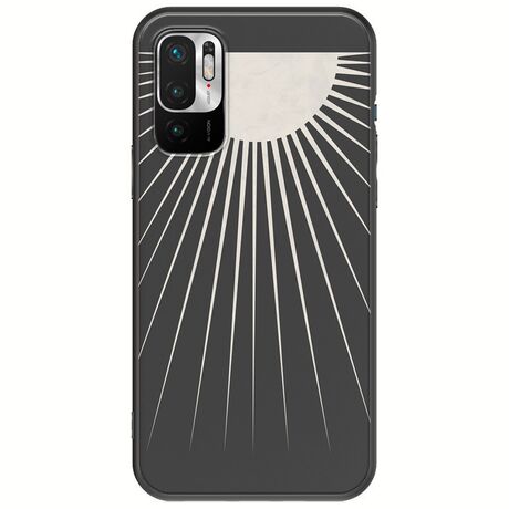 Minimal Moon Xiaomi Redmi Note 10 5G Black TPU (Μαύρη Σιλικόνη)