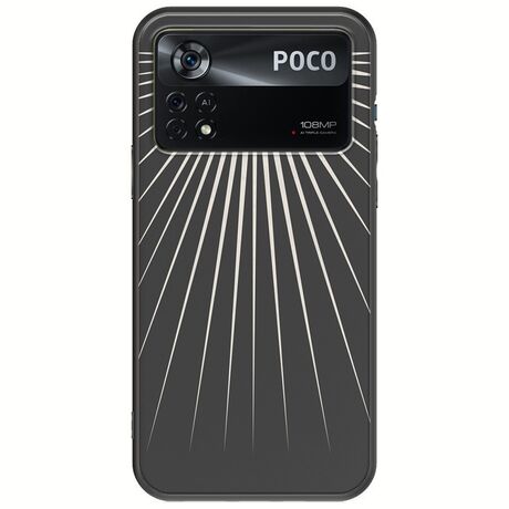 Minimal Moon Xiaomi Poco X4 Pro 5G Black TPU (Μαύρη Σιλικόνη)
