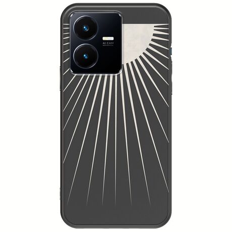 Minimal Moon Vivo Y22s Black TPU (Μαύρη Σιλικόνη)