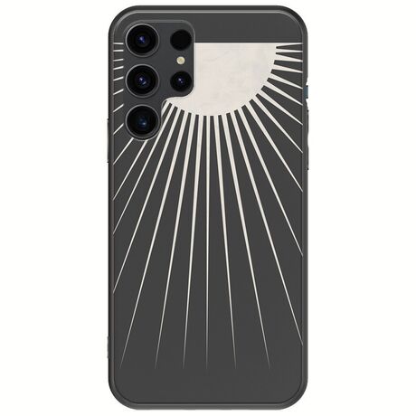 Minimal Moon Samsung Galaxy S23 Ultra 5G Black TPU (Μαύρη Σιλικόνη)