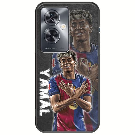 Football Stars - Lamine Yamal Oppo A79 5G Black TPU (Μαύρη Σιλικόνη)