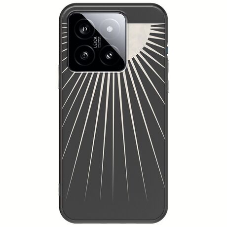 Minimal Moon Xiaomi 14 5G Black TPU (Μαύρη Σιλικόνη)