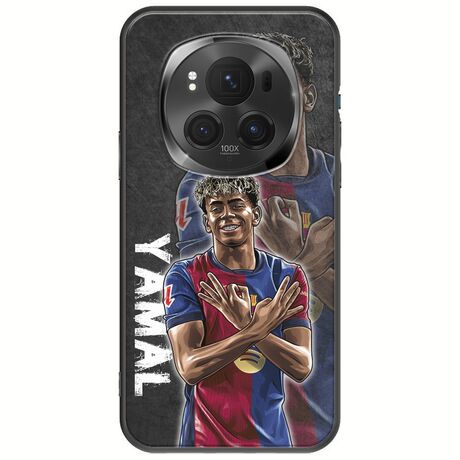 Football Stars - Lamine Yamal Honor Magic 6 Pro 5G Black TPU (Μαύρη Σιλικόνη)