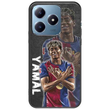 Football Stars - Lamine Yamal Realme C63 Black TPU (Μαύρη Σιλικόνη)