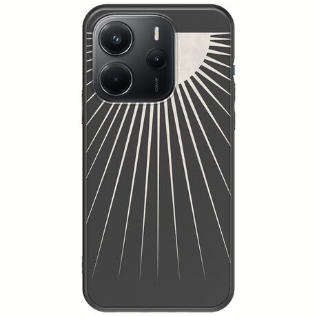 Minimal Moon Xiaomi Redmi Note 14 4G Black TPU (Μαύρη Σιλικόνη)