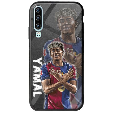 Football Stars - Lamine Yamal Huawei P30 Groove TPU (Tempered Glass και TPU)