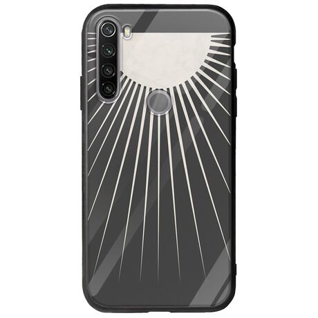 Minimal Moon Xiaomi Redmi Note 8T Groove TPU (Tempered Glass και TPU)