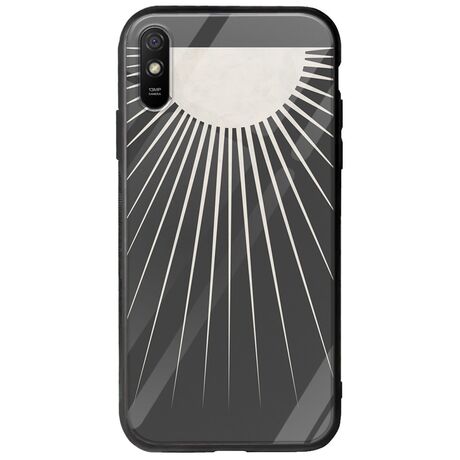 Minimal Moon Xiaomi Redmi 9A Groove TPU (Tempered Glass και TPU)