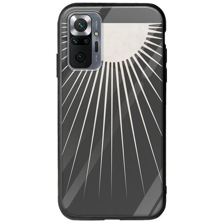 Minimal Moon Xiaomi Redmi Note 10 Pro / 10 Pro Max Groove TPU (Tempered Glass και TPU)